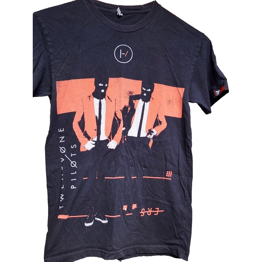 Twenty One Pilots Emotional Roadshow 2016 Black T-Shirt Size XS 2 Sided Band